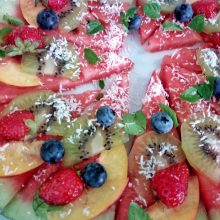 Hotel buffet torta di cocomero